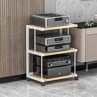 功放机架功放柜子音响音箱功放机柜可移动CD胆机hifi器材支架脚架