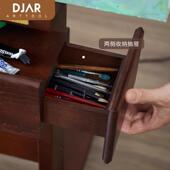 复古实木专业遥控电动升降调节落地大画架美术生专用艺术家油画架