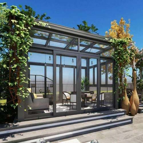 福建别墅花园户外露天阳台阳光房铝合金玻璃房户外遮阳雨棚隔音