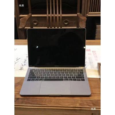 笔记本模型假电脑摆件macbookpro13寸道具饰品样板间书房