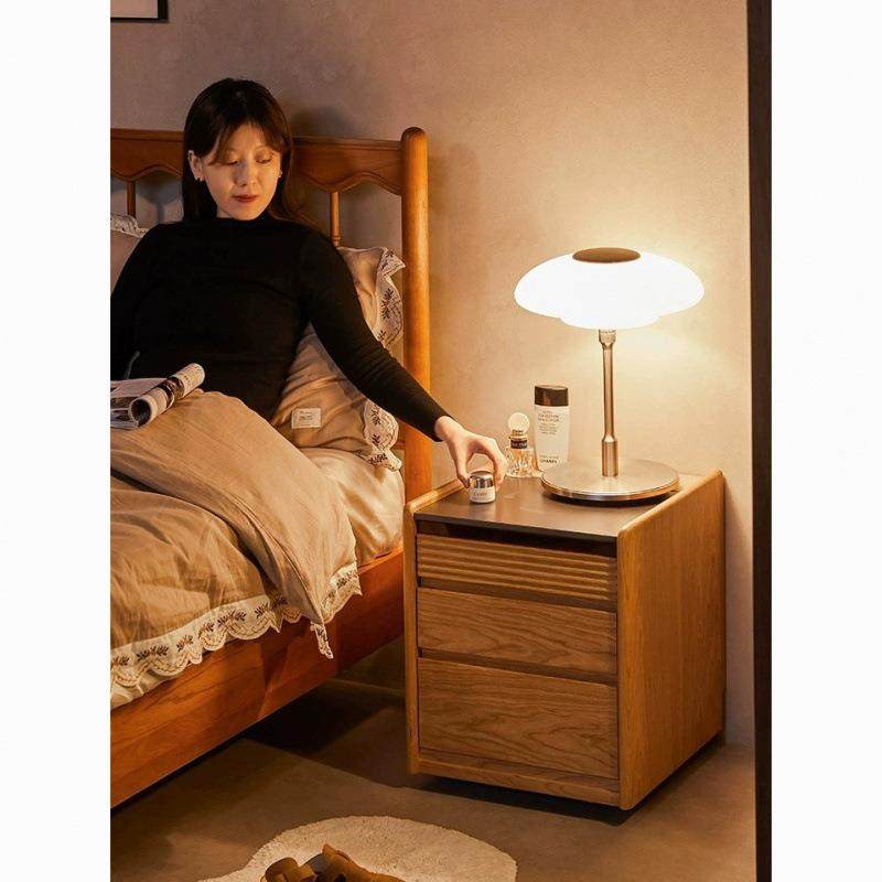 网红床头柜樱桃木床头柜岩板床头柜台面小边柜实木储物柜,电子元器件市场,其它元器件,淘宝优惠券,粉丝福利购,淘宝优惠卷