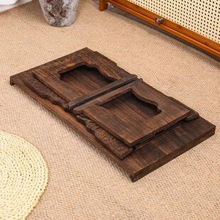 古风小桌子实木飘窗桌炕桌折叠矮桌中式榻榻米茶几茶桌飘窗小桌子