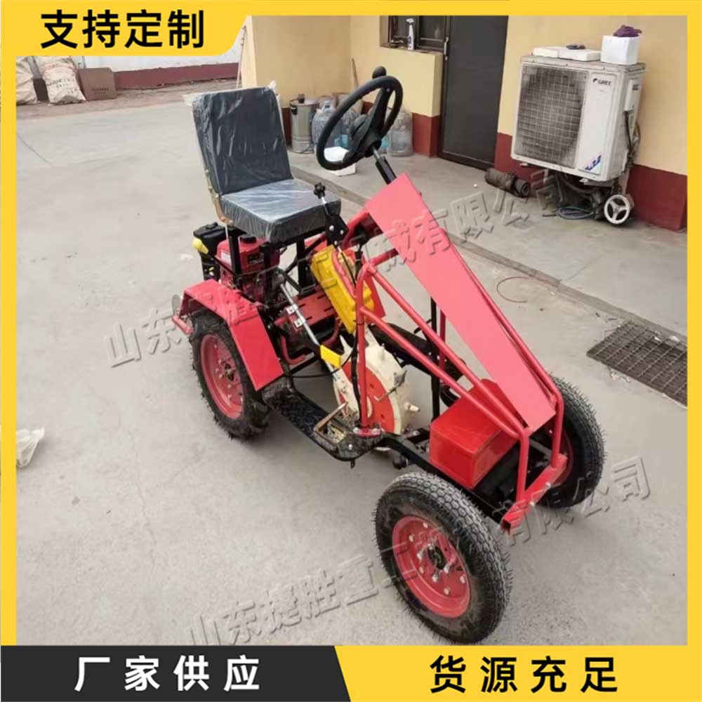 汽油式座驾一体化玉米播种机