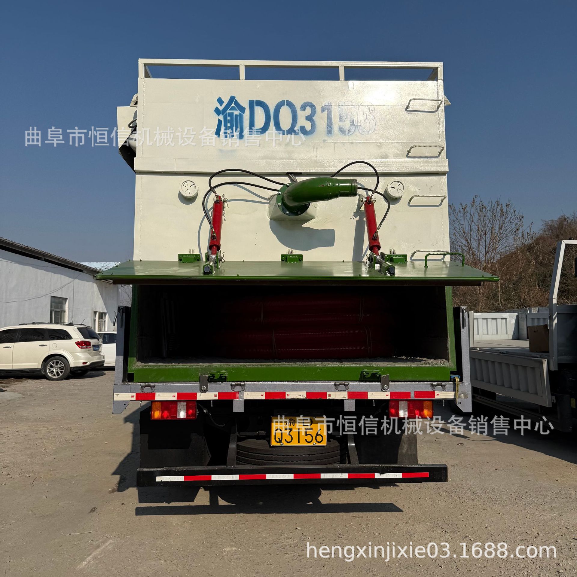 电厂拉粉煤灰负压吸尘车