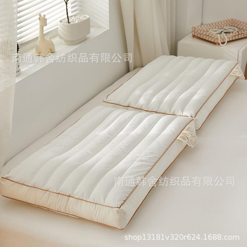 恬梦安睡蚕丝护颈枕纤维枕芯内芯柔软高弹枕荞麦皮枕头纯棉枕头