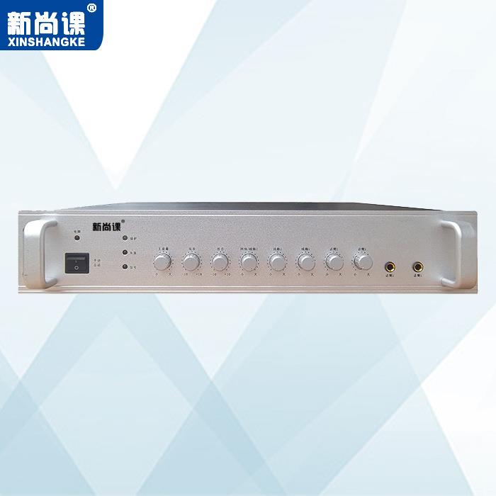 新尚课数字IP网络广播功放4G云无线应急村村通定阻定压广播功放机