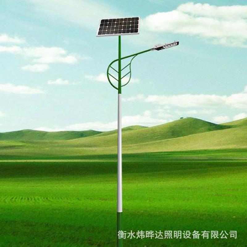 6米30WLED太阳能路灯市政工程乡村建设一体化太阳能路灯