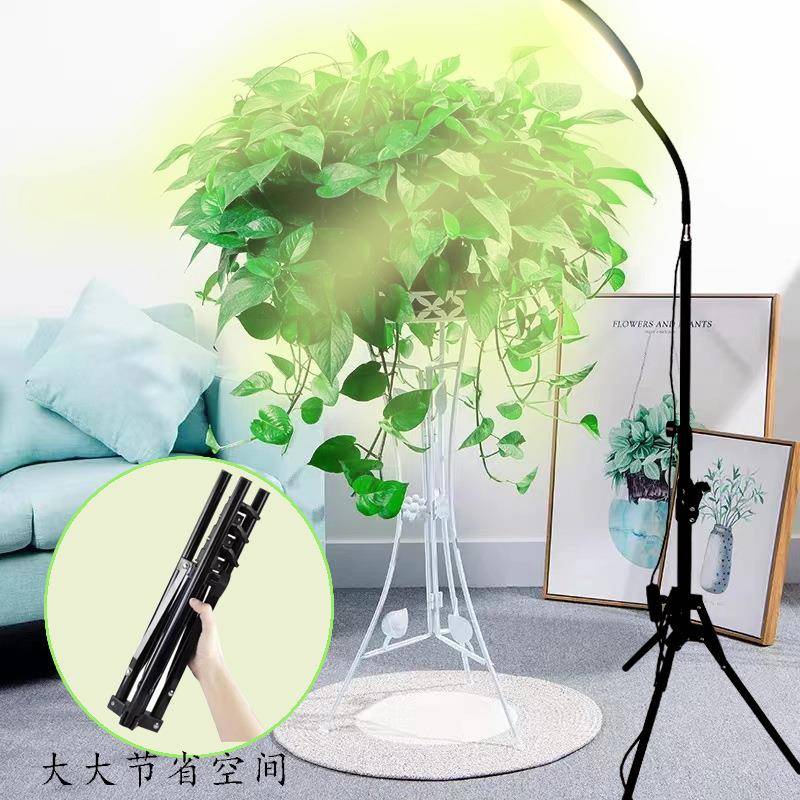 LED大圆盘植物生长灯全光谱24W室内植物光照灯多肉植物专用补光灯