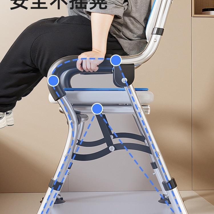 老人洗澡椅卫生间淋浴防滑座椅老年人折叠沐浴凳子浴室凳