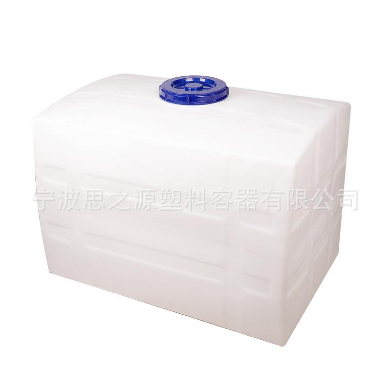 半吨卧式水箱500升高压冲洗车塑料水桶0.5立方塑胶车载桶