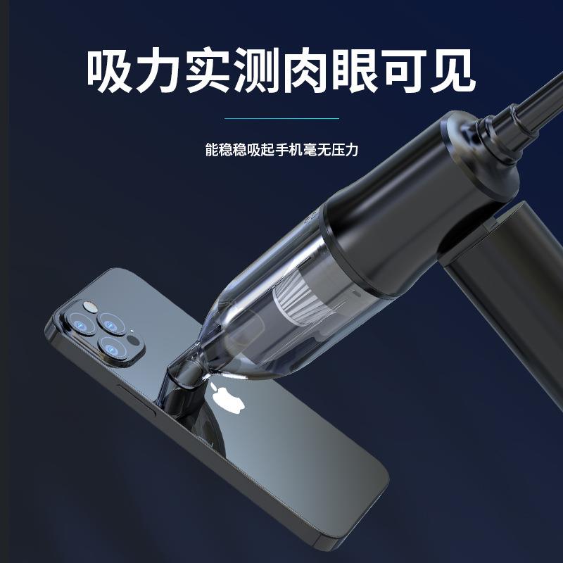24新款高端无刷电机高功率多功能车载吸尘器可折叠吹尘器充气泵