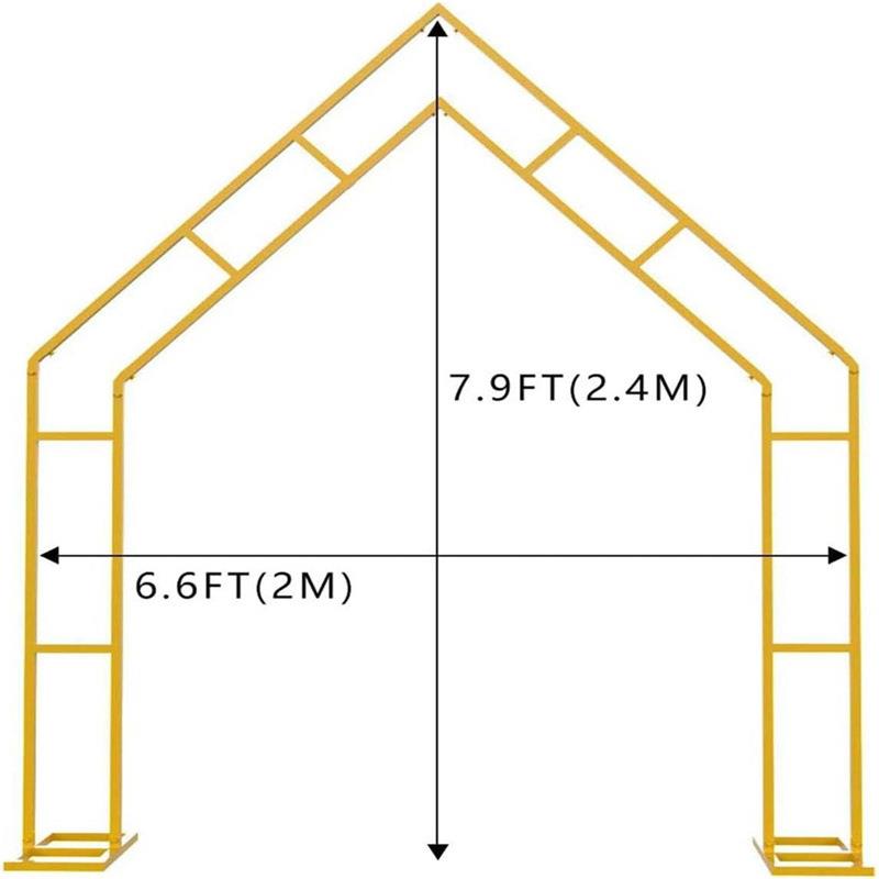 婚庆道具舞台背景装饰架婚礼区庆典派对气球拱门支架路引场景布置