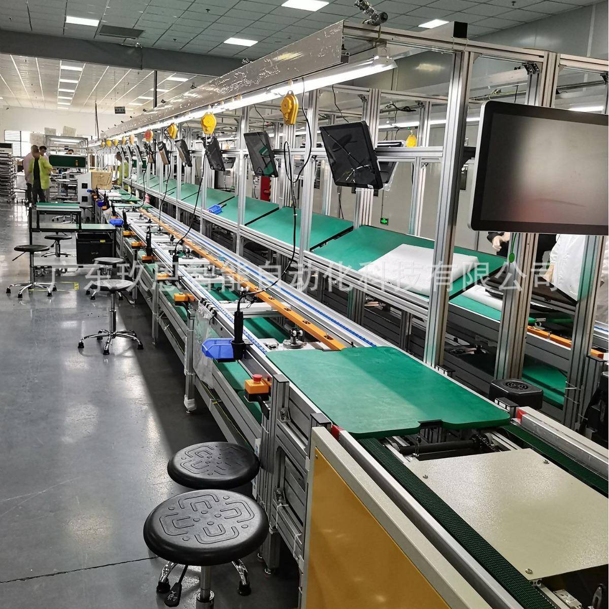 流水线设计制造室内广告显示屏嵌入式工业显示器生产线