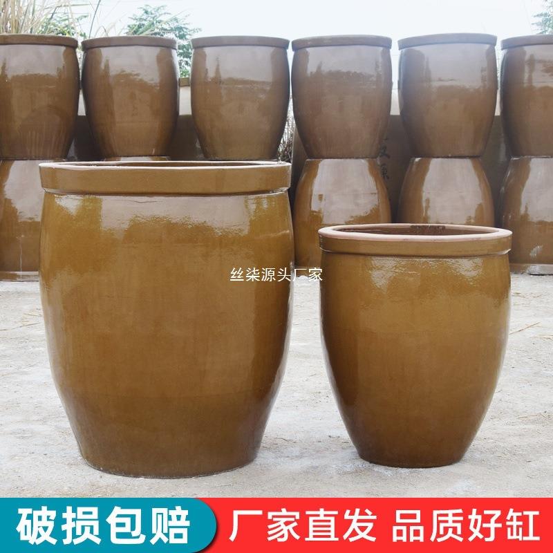 水缸老式陶瓷家用储水用大缸特大号农村腌菜缸粗土缸米缸积酸菜的