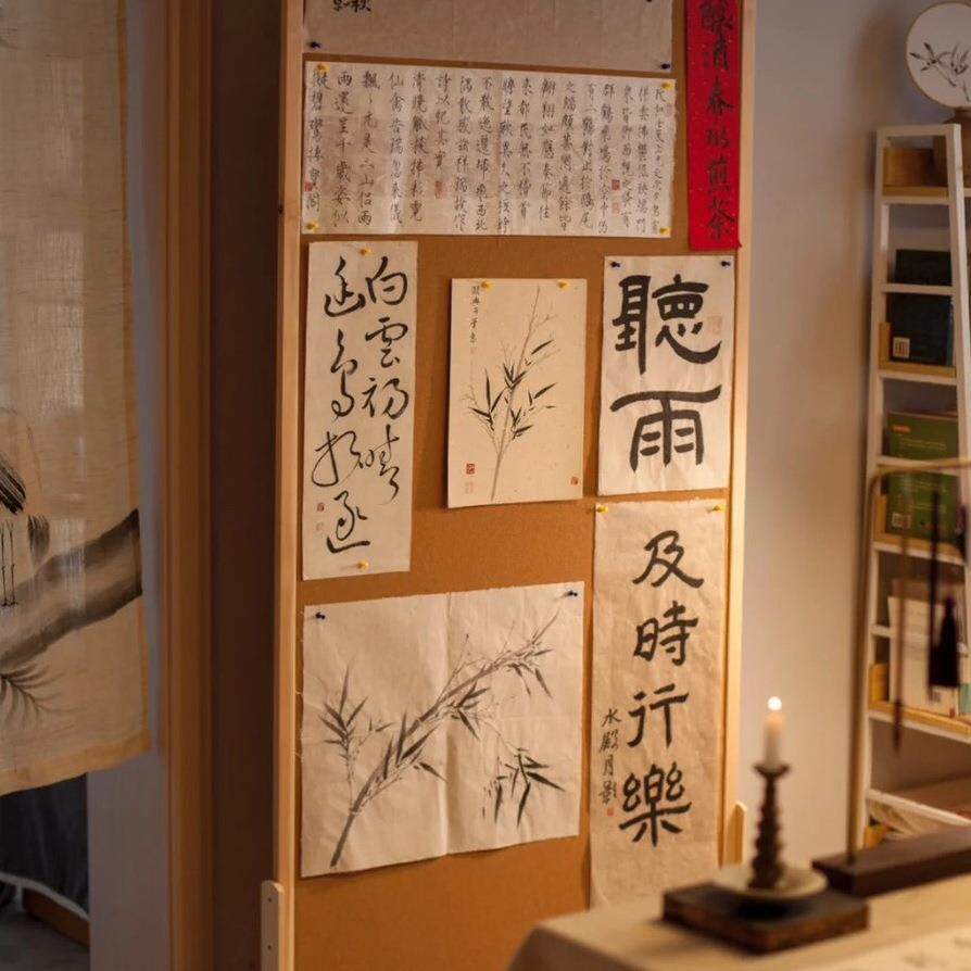 可移动软木板照片墙落地立式支架式留言板展板展示板公告宣传栏毛