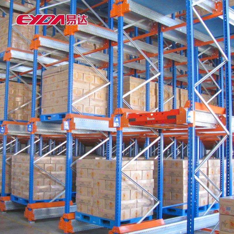 穿梭式货架大型仓储高密集存取自动化货架广州工厂生产重型货架