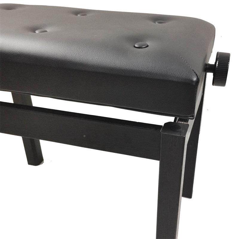 单面凳人CZP钢琴木纹凳腿可升降子固定键盘钢琴椅钮扣皮革凳子乐