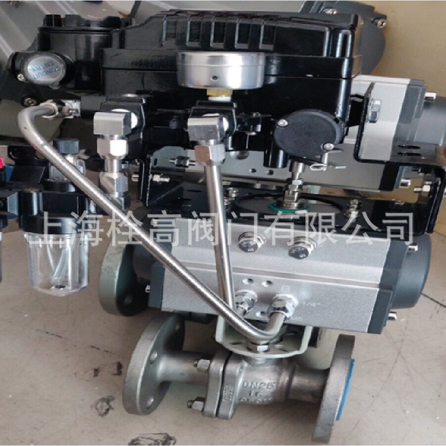 调节型气动球阀/D641F-16衬氟