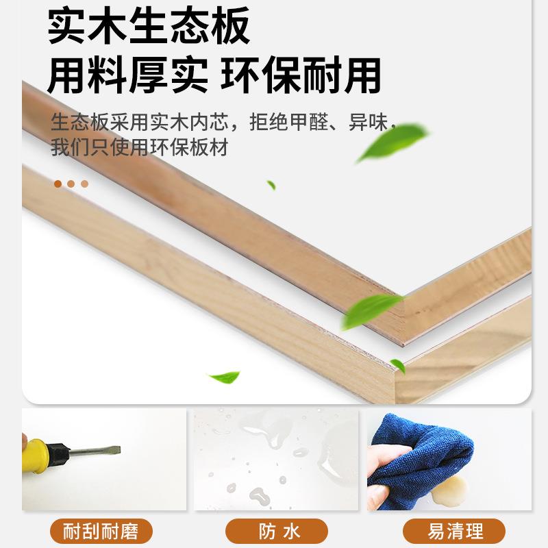 实木悬空化妆台卧室小户型现代简约奶油风新款壁挂靠墙收纳化妆桌