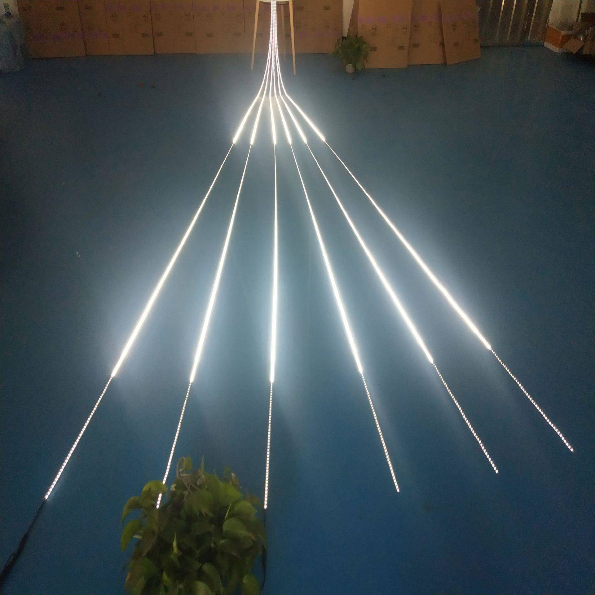 暖光灯带暖黄色流水追光全亮灯条LED长条闪光彩灯12V流星雨跑马灯