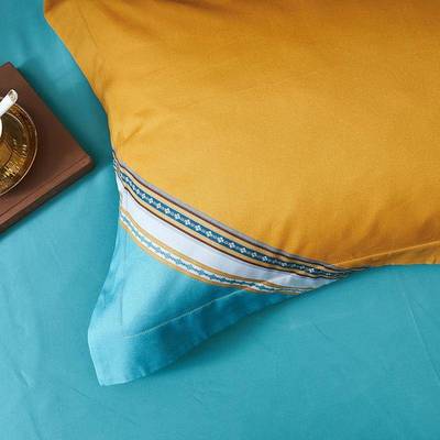 全棉纯棉KY-2025贡60支缎磨毛冬季套家用床单加厚保暖长绒棉秋四