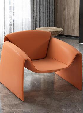 发式单人IWV沙椅懒人家螃用极意简客厅休闲椅卧室设计师网红创意