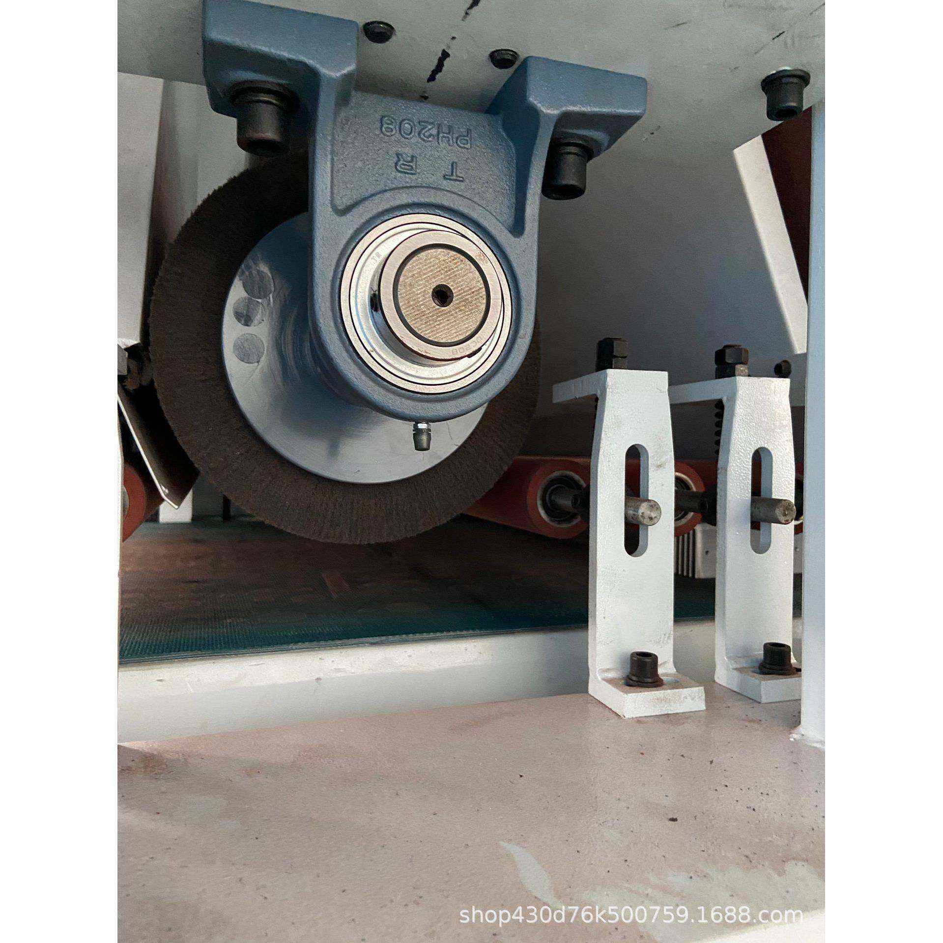 锈不钢铜铁铝木板光抛全除锈去毛刺拉丝一体机自动抛光机XDP-120R