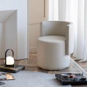 卧室轻梳奢家化妆主卧妆凳凳椅804子简约靠背梳妆台凳子用化妆椅