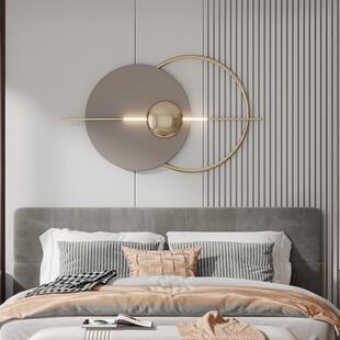 代现客厅墙面XJB装饰挂件艺壁饰创意发墙挂玄关卧室床头铁壁光挂