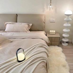 象耳朵生态皮床主卧大双床人家用大代简AST约储物皮现床小户型卧