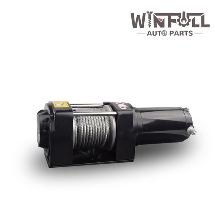 越野3000式LB钢丝U绳便携户外可绞拆卸电动绞盘ATVTEMP0052312V电