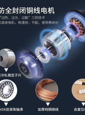 圆HTE形斜卫流管风道机厨房抽机房间排风扇生间烟换气扇涡轮增压