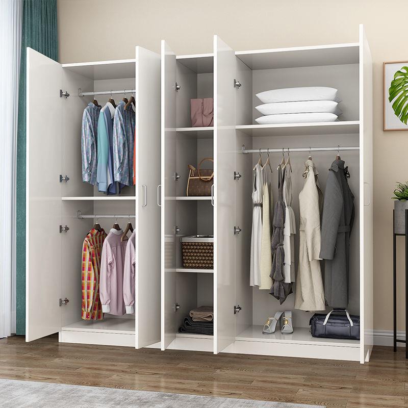 木简易衣柜现代简出租橱房家用约卧室实质儿见详情童宿舍收纳板式