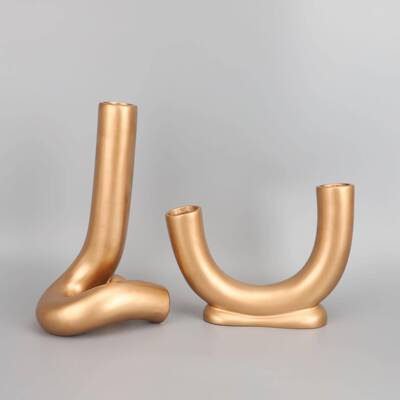 现代约树脂花器样房售板楼书部卧简室客厅餐厅房桌0606面玄关摆件