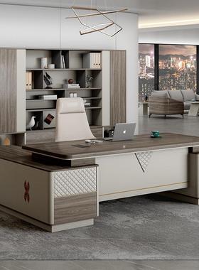 办公总班台老桌板桌简约现代B1906#软办公室家单具桌椅组合经理裁