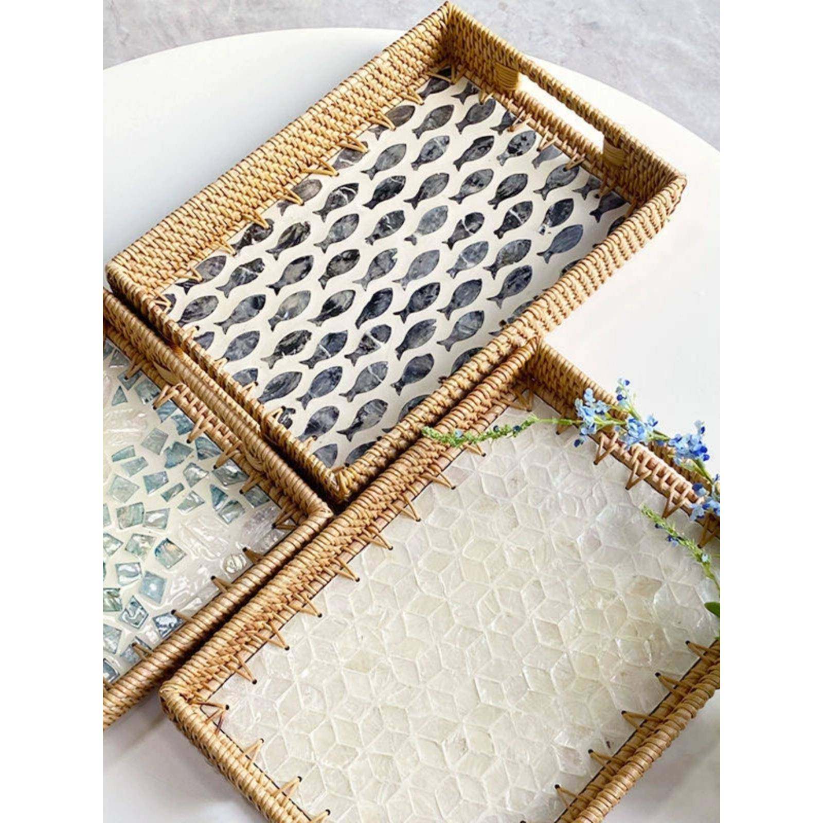 越南藤藤编贝托F77SM69S盘长方形水果盘篮编织早餐日式面包篮筐壳,餐饮具,餐用托盘,淘宝优惠券,粉丝福利购,淘宝优惠卷