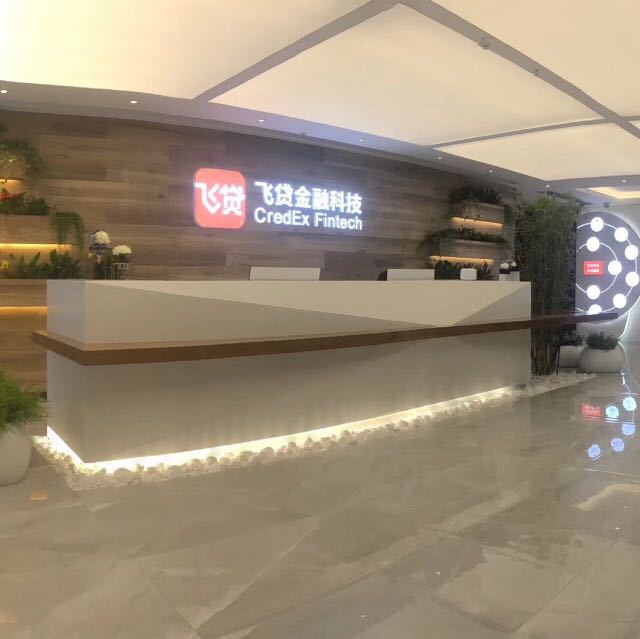 人造石大理石前台吧台安装制作