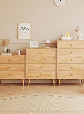 N5柜五斗柜斗柜实木柜收纳抽屉客厅卧室储物柜床尾ZWE置物简约五