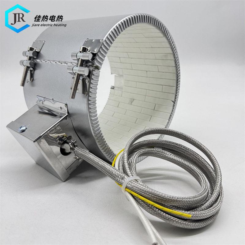 注塑陶机圈瓷加热加工订制挤出机发热陶圈造粒机不锈钢温封闭式瓷