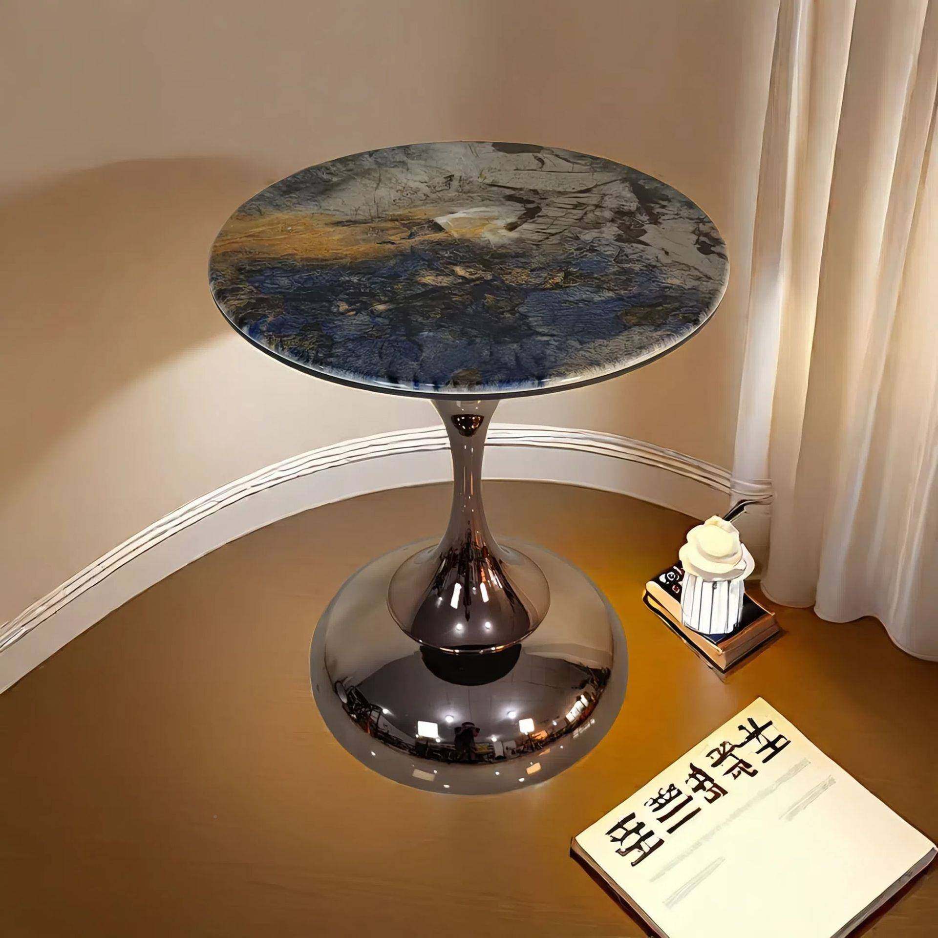 茶几客厅沙QWD发边茶几大理石约小圆桌边柜迷你轻奢床头柜圆简阳,鲜花速递/花卉仿真/绿植园艺,其它园艺用品,淘宝优惠券,粉丝福利购,淘宝优惠卷