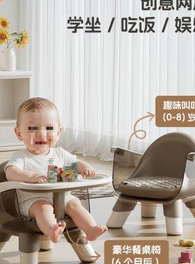 儿童凳靠子婴儿叫叫椅背家用小NXS宝板凳宝吃饭餐椅座椅矮餐桌椅