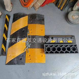 家庄带减速河北减速带河北石家减速庄带价格FK-JS002橡胶石减速带