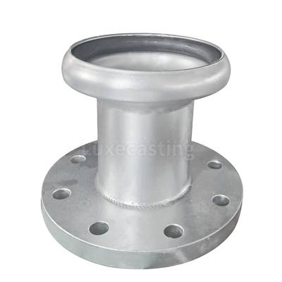 生产鲍尔法锌接鲍头法兰镀尔接头PN16法80046兰式保尔兰接头