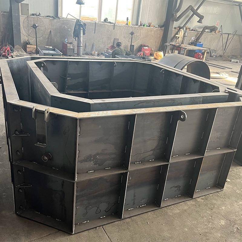 组合型化粪池模磨具方形四角八土角水池厂家直污销HND混凝观察井