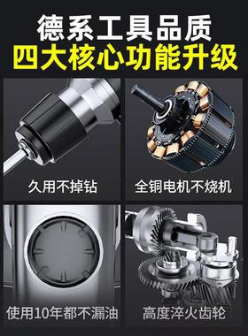 玖捌捌锤电镐大功率冲击壹电47866钻凝土打孔多功能混重型工业级