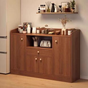 茶水柜一家用储物柜大容量纳收厅柜客置物柜子73218备餐柜靠墙体