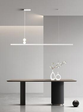 设现计师厅餐吊灯JUX简约代一字长餐桌吧台灯极简网红前条台办公