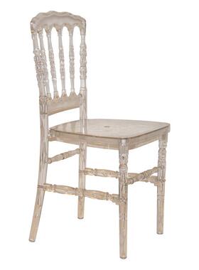 轻现代奢15769高端透明水堂晶酒店宴会椅厅婚庆礼户外活动舒适竹