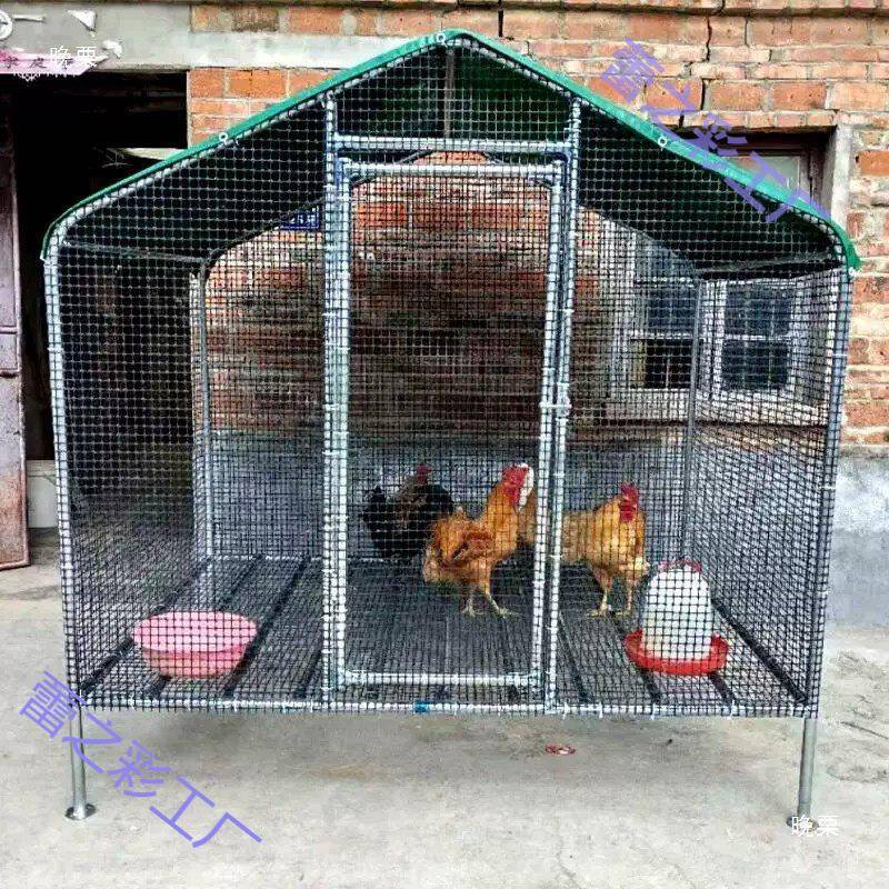 鸡舍户鸡外鸡鸭鹅鸽养笼养鸡笼防雨大棚鸡圈笼子家禽TJF养殖笼离