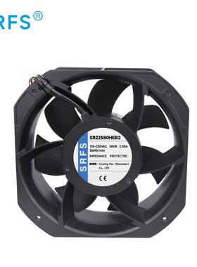 EC22580散热风EC22580B扇225*25*580mm0光伏储能柜轴流风扇22V交